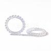 UV Plating Opaque Acrylic Beads Frames PACR-M003-03G-1