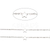 Tarnish Resistant 304 Stainless Steel Cable Chains CHS-F015-20P-2