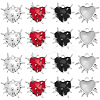 24Pcs 3 Colors Tibetan Style Alloy Pendants FIND-SC0025-49-7