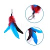 Mega Pet Cat Teaser Replacement Feather with Bell AJEW-MP0001-22-4