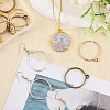 80Pcs 4 Colors Zinc Alloy Pendants FIND-CA0008-82-5