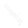 201 Stainless Steel Bented Beading Needles TOOL-WH0125-32A-1-1