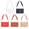 5Pcs 5 Colors Imitation Leather Women's Mini Envelope Clutch Bags AJEW-WR0001-85-1