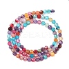 Natural Agate Beads Strands X-G-E469-12X-5