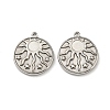 Non-Tarnish 304 Stainless Steel Pendants LS-STAS-L022-208P-1