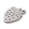Non-Tarnish 304 Stainless Steel Charms LS-STAS-O005-21P-2