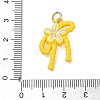 Alloy Enamel Pendants AL-CBA97EB-03-3