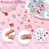 120Pcs 6 Styles Glass Beads GLAA-YW0003-99-4