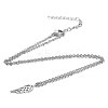 Tarnish Resistant 201 Stainless Steel Pendants Necklaces LS-NJEW-S063-TN504-1-2