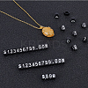 50 Bags ABS Price Display Cube Adjustable Price Tag ODIS-BBC0001-06-4