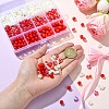 420Pcs ABS Imitation Pearl Beads OACR-YW0002-40-4
