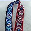 Ethnic Style Embroidery Polycotton Ribbons OCOR-WH0066-31D-3