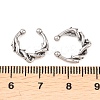 316 Stainless Steel Hoop Nose Rings AJEW-C044-05B-AS-5