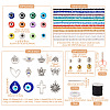 DIY Evil Eye Bracelet Making Kit DIY-TA0004-43-3