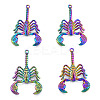 201 Stainless Steel Pendants STAS-N098-169M-2