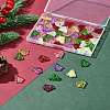 60Pcs 6 Colors Transparent Glass Bead Strands EGLA-FS0001-44-10