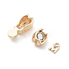 Brass Magnetic Clasps KK-G523-05G-2
