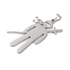 Non-Tarnish 304 Stainless Steel Pendants STAS-Z069-03P-2