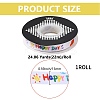 22M Flat Cotton Ribbon SRIB-WH0024-01-2