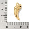 Ion Plating(IP) 304 Stainless Steel Pendants STAS-Q334-37G-3