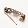 Nickel Free Antique Bronze Iron Pin Backs Brooch Safety Pin Findings X-E035Y-NFAB-2