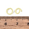 Spray Painted Iron Open Jump Rings IFIN-T017-04C-16-3
