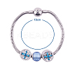 304 Stainless Steel European Style Bracelets for Jewelry Making STAS-PH0006-01A-3