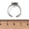 Curb Chains Shapes 304 Stainless Steel Ring Components STAS-P454-04B-P-3
