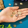 8Pcs 4 Color Alloy Pendant FIND-TA0003-31-5