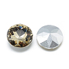 Pointed Back Glass Rhinestone Cabochons RGLA-T029-8mm-08-2