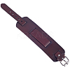 1Pc Vintage Punk Rock Style Wide Leather Cord Wristband Bracelets for Unisex BJEW-CL0001-17B-7