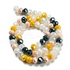 Glass Beads Strands EGLA-A034-M8mm-38-3