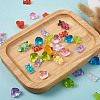 116Pcs 16 Colors Transparent Resin Cabochons RESI-TA0001-23-14