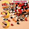 400Pcs 4 Colors Polyester Pom Pom Balls DIY-SC0031-37C-3