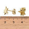 Ion Plating(IP) 304 Stainless Steel Stud Earring Findings X-STAS-I206-70G-3