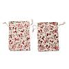 Cotton Gift Packing Pouches Drawstring Bags ABAG-B001-01B-05-2