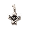 304 Stainless Steel Pendants STAS-Z110-48I-AS-1
