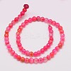 Natural Agate Bead Strands G-G882-6mm-C01-6-2