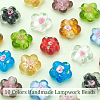   20Pcs 10 Colors Handmade Lampwork Beads LAMP-PH0001-15-3