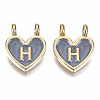 Alloy Enamel Charms ENAM-T012-02H-RS-2