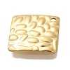 Ion Plating(IP) 304 Stainless Steel Pendants STAS-P371-036G-2
