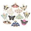 Alloy Enamel Pendants AL-CBAABEF-01-1