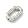 Brass Spring Gate Rings KK-G548-07A-P-2