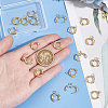 20Pcs 201 Stainless Steel Huggie Hoop Earring Findings STAS-UN0056-86-4