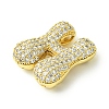 Rack Plating Brass Cubic Zirconia Pendants KK-S378-02G-H-2