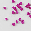Baking Paint Glass Seed Beads SEED-US0003-3mm-K21-1