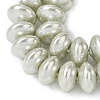 Electroplate Opaque Glass Imitation Pearl Beads Strands EGLA-H113-04B-3