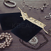 6Pcs Velvet Jewelry Pouches Bags TP-LP0001-01-3