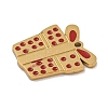 Christmas Theme 304 Stainless Steel Enamel Charms STAS-Z093-02C-2