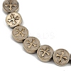 Electroplated Synthetic Non-magnetic Hematite Beads Strands G-K375-B02-08-3